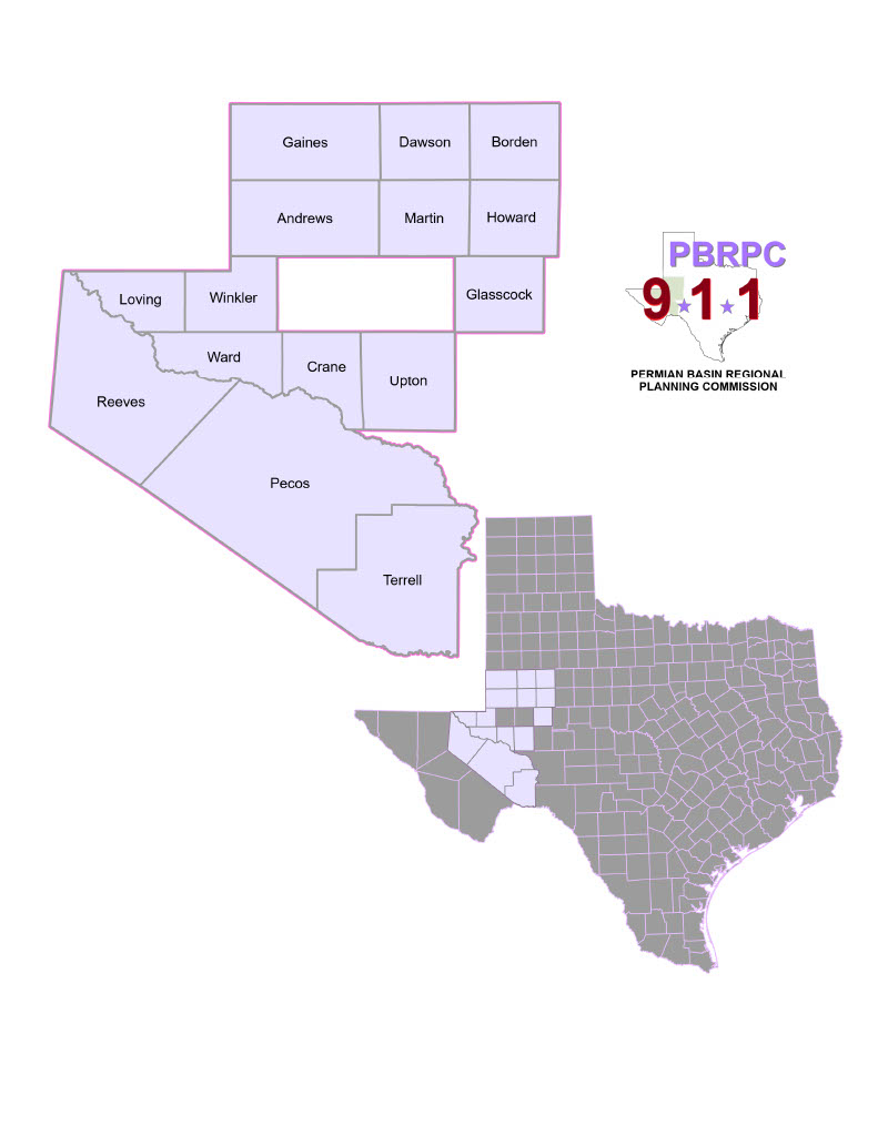 Permian Basin Regional Map